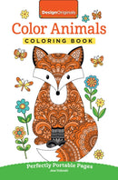 Color Animals Coloring Book : Perfectly Portable Pages-9781497202399