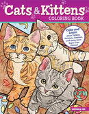 Cats and Kittens Coloring Book : Color and Learn about Tabbies, Persians, Siamese and many more Super Cute Felines!-9781497205819