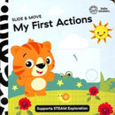 Baby Einstein Slide & Move My First Actions Novelty Board Book-9781503758933