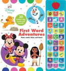 Apple Disney Baby First Word Adventures Sound Book-9781503772144
