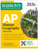 AP Human Geography Premium, 2026: Prep Book with 6 Practice Tests+ Comprehensive Review + Online Practice-9781506296661