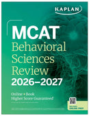 MCAT Behavioral Sciences Review 2026-2027 : Online + Book-9781506297361