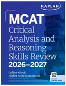 MCAT Critical Analysis and Reasoning Skills Review 2026-2027 : Online + Book-9781506297439