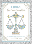 Libra: Your Cosmic Coloring Book : 24 Astrological Designs for Your Zodiac Sign!-9781507211984