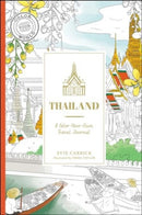 Thailand : A Color-Your-Own Travel Journal-9781507222423