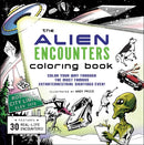 The Alien Encounters Coloring Book : Color Your Way Through the Most Famous Extraterrestrial Sightings Ever!-9781507223802
