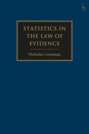 Statistics in the Law of Evidence-9781509957378