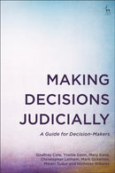 Making Decisions Judicially : A Guide for Decision-Makers-9781509957934