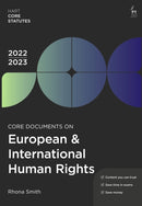 Core Documents on European & International Human Rights 2022-23-9781509960767