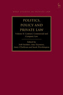 Politics, Policy and Private Law, Volume II