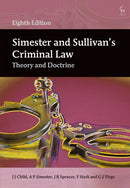 Simester and Sullivan's Criminal Law : Theory and Doctrine-9781509964277