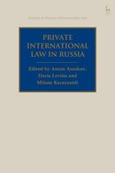 Private International Law in Russia-9781509964352