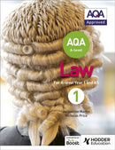 AQA A-level Law for Year 1/AS-9781510401648