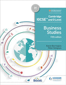 Cambridge IGCSE and O Level Business Studies 5th edition-9781510421233