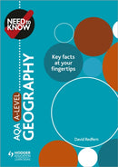 Need to Know: AQA A-level Geography-9781510428485