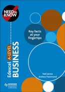 Need to Know: Edexcel A-level Business-9781510428546