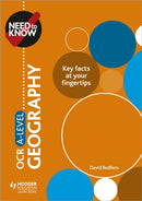 Need to Know: OCR A-level Geography-9781510428553