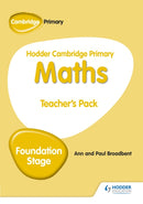Hodder Cambridge Primary Maths Teacher''s  Pack Foundation Stage
