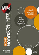 Need to Know: Higher Modern Studies-9781510451179