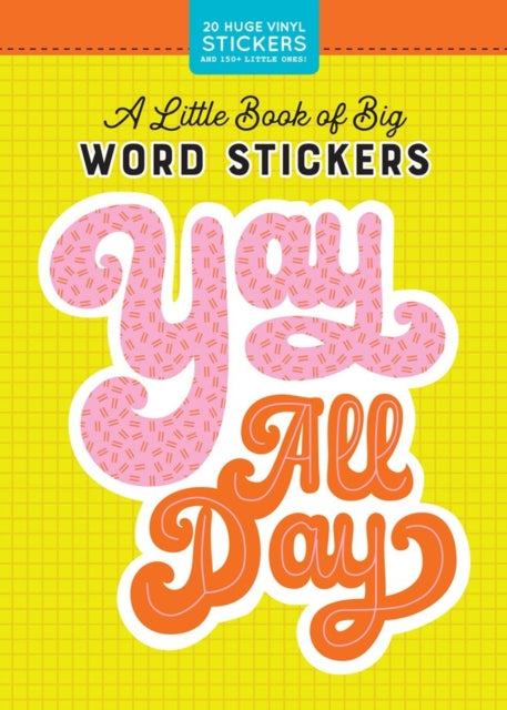 A Little Book of Big Word Stickers-9781523507146
