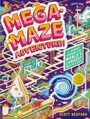 Mega-Maze Adventure! (Maze Activity Book for Kids Ages 7+) : A Journey Through the World's Longest Maze in a Book-9781523507443
