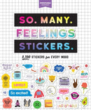 So. Many. Feelings Stickers. : 2,700 Stickers for Every Mood-9781523512690
