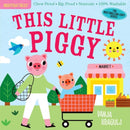 Indestructibles: This Little Piggy : Chew Proof ? Rip Proof ? Nontoxic ? 100% Washable (Book for Babies, Newborn Books, Safe to Chew)-9781523514144