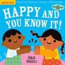 Indestructibles: Happy and You Know It! : Chew Proof ? Rip Proof ? Nontoxic ? 100% Washable (Book for Babies, Newborn Books, Safe to Chew)-9781523514151