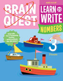 Brain Quest Learn to Write: Numbers-9781523516018