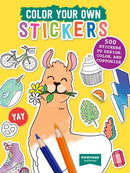 Color Your Own Stickers : 500 Stickers to Design, Color, and Customize-9781523517176