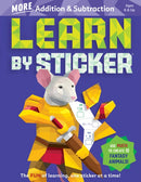 Learn by Sticker: More Addition & Subtraction : Use Math to Create 10 Fantasy Animals!-9781523524242