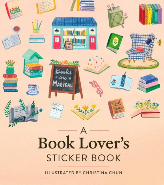 A Book Lover's Sticker Book-9781523527601