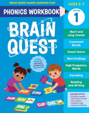 Brain Quest Phonics Workbook: Grade 1-9781523527908