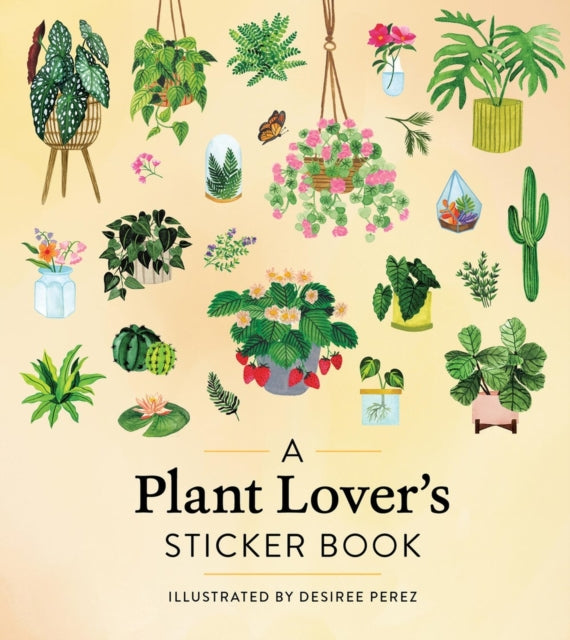 A Plant Lover's Sticker Book-9781523528189