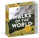 Walks of the World Page-A-Dayr Calendar 2026 : 25 Epic Treks and Multiday Hikes-9781523529544