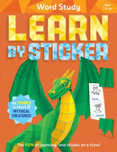 Learn by Sticker: Word Study-9781523529728