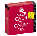Keep Calm and Carry On Page-A-Dayr Calendar 2026-9781523530151
