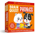 Brain Quest Phonics Readers: Set 1 : 12 Decodable Readers: Short and Long Vowels-9781523530441