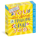 You Are Doing a Freaking Great Job Page-A-Dayr Calendar 2026-9781523530977
