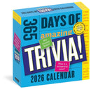 365 Days of Amazing Trivia Page-A-Dayr Calendar 2026-9781523531349