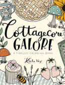 Cottagecore Galore : A Timeless Coloring Book-9781524871642