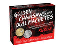 Golden Chainsaws and Dull Machetes 2026 Calendar : Horror Movies by The Kill Count-9781524892418