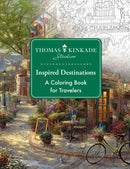 Thomas Kinkade Studios Inspired Destinations : A Coloring Book for Travelers-9781524892456