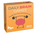 Daily Brain Games 2026 Day-to-Day Calendar : Energize your mind a puzzle at a time-9781524896256