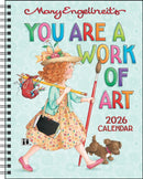Mary Engelbreit's You Are a Work of Art 2026 Monthly/Weekly Planner Calendar-9781524896638