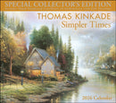 Thomas Kinkade Special Collector's Edition 2026 Deluxe Wall Calendar with Print-9781524896836