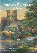 Thomas Kinkade Studios 2026 Monthly Pocket Planner Calendar with Scripture-9781524896850