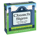 Church Signs 2026 Day-to-Day Calendar : Little Sayings to Help You on Your Way-9781524896959