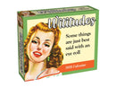 Wititudes 2026 Day-to-Day Calendar : Some Things Are Best Said with an Eye Roll-9781524897581