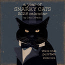 A Year of Snarky Cats 2026 Wall Calendar-9781524897734
